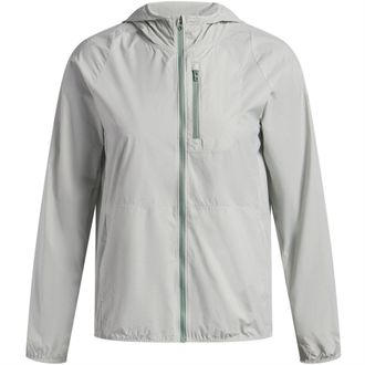 Under Armour Womens Launch Lightweight Jacket Running in Green - Size 14 UK