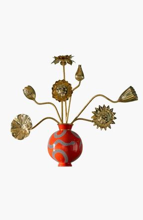 Jonathan Adler Brass Flower Bouquet Sculpture in Gold at Nordstrom