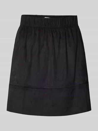 Moves Minirock im Stufen-Look Modell Kia 0032 in Black, Gr&ouml;&szlig;e 34