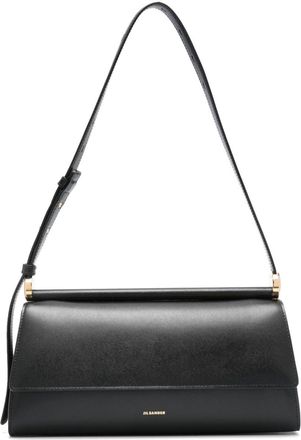 Jil Sander Ghost shoulder bag - women - Ovine Leather (top grain)/Bovine Leather (top grain) - One Size - Black