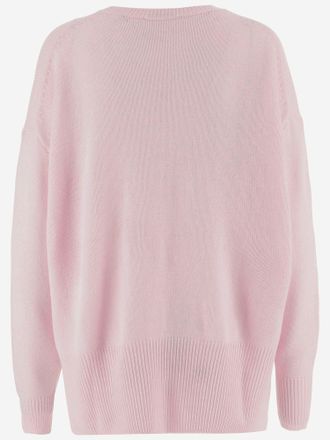 Jil Sander Womens Cashmere Sweater Pink