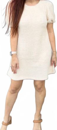Entro Monroe Mini Dress In Beige