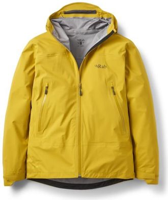 RAB Firewall Light Jacket Regenjacke f&uuml;r Herren | gelb
