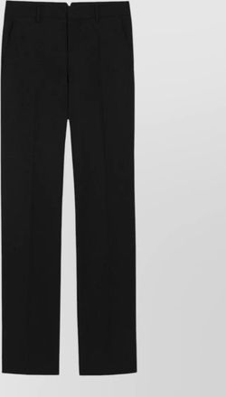 Ami virgin wool straight-leg trousers