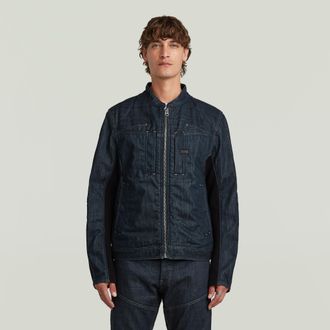 G-Star Biker Neo Raw Jack - Donkerblauw - Heren