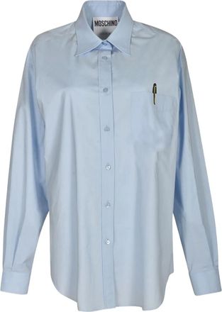 Moschino Camicia con stampa - Blu