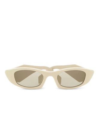 Prada geometric-frame sunglasses - Neutrals