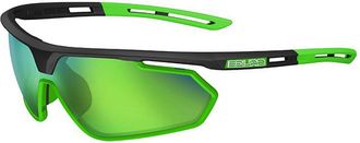 Salice 018 RWX NERO/RW VERDE Mens Sunglasses Green Size Standard