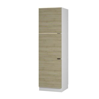 Vicco Armario Para Horno Empotrado Fame-line, Panel De Roble, 60 Cm