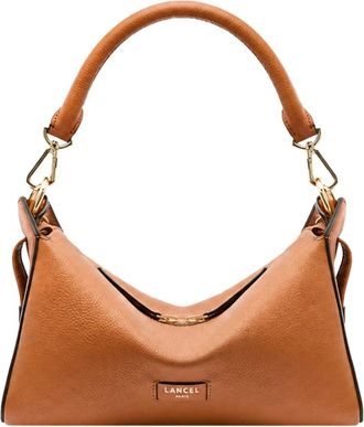 Lancel Louison Handtas - Dames - Schoudertassen - Bruin - ONE Size - Leer - Tassen