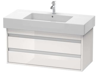 Duravit Duravit - Ketho Mueble Bajo Encimera 6641, 2 Cajones, 1000mm, Para