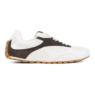 Bottega Veneta Sneakers, male, White, Size: 12 US Low sneakers in fabric and leather