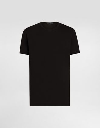 Dolce & Gabbana Cotton T-shirt - Man Brown 48
