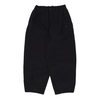 Nike Wide Trousers, male, Black, M, Black Club Balloon Trousers for Men