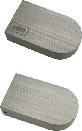 Schöner Wohnen Kollektion Gardinenstangen-Endstück »Round« Serie Einzelprogramm Matteo rechteckig