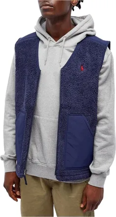 Polo Ralph Lauren Hi-Pile Fleece Vest - Navy