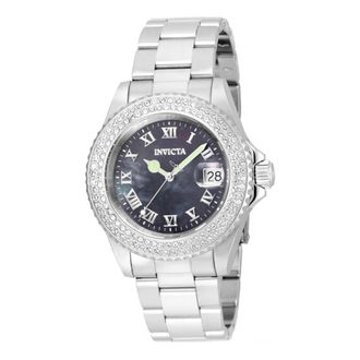 Invicta Angel Round Horloge - Dames - Horloges - Grijs - ONE Size - Accessoires