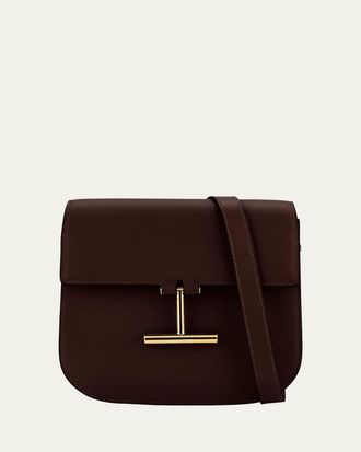 Tom Ford Tara Mini Shoulder Bag in Grained Leather