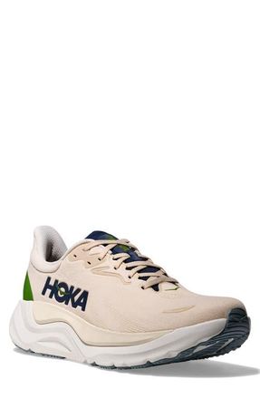 Hoka One One Arahi 8 Stability Running Shoe in Alabaster /Birch at Nordstrom, Size 11.5