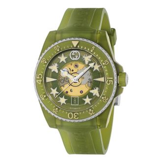 Gucci Watches, female, Green, Size: ONE SIZE Dive Watch