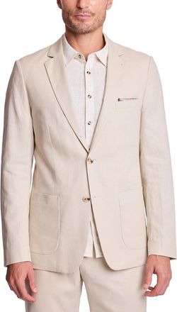 Paisley & Gray Dover Linen-Blend Jacket
