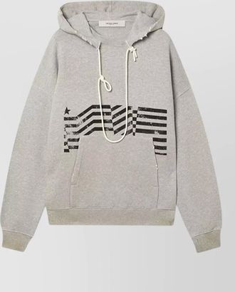 Golden Goose printed cotton hoodie