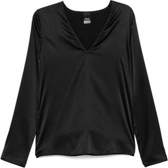 Pinko Dancing Blouse - Dames - Blouses - Zwart - XL - Overhemden