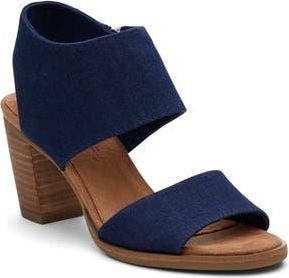 Toms Majorca Cutout Sandal in Navy at Nordstrom Rack, Size 5.5