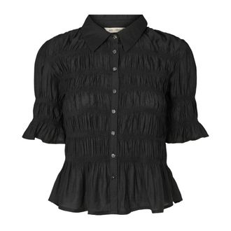 Rue de Femme RUE de Femme, Dames, Blouses & Shirts, Zwart, Maat: XS