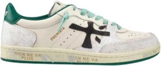 Premiata Klei Leren Sneakers met Rubberen Zool - Dames - Sneakers - Veelkleurig - 37 EU - Leer - Schoenen