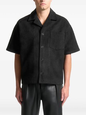 Mani&egrave;re De Voir Luc pocket shirt - Black