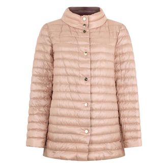 Herno Winter Jackets, female, Pink, Size: 2XL Reversible A-Shape Jacket