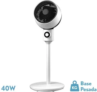Fabrilamp Ventilador De Pie Ozono Blanco/negro
