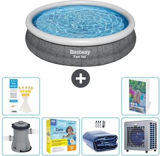 Bestway Piscina Bestway Fast Set Redonda - 366x76 Cm - 7-piezas S331
