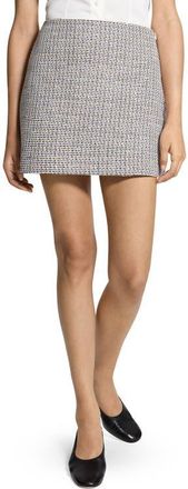 Theory Tweed Miniskirt in Lavender Multi at Nordstrom, Size 00