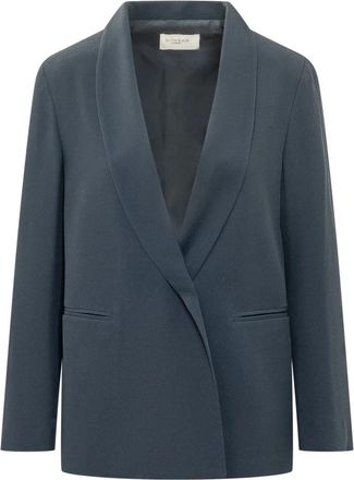 Montedoro Red Wijde blazer - Dames - Blazers - Blauw - L - Jassen
