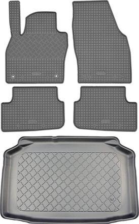 OEM Juego De Alfombrillas De Goma Para Coche Y Maletero Para Audi A1 Gb Sportback Hatchback (5 Puertas) Desde Julio De 2018