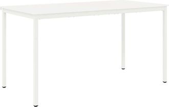 vidaXL Bar Table White 200 x 100 x 105 cm Solid Pine Wood vidaXL