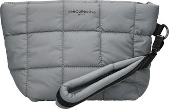 VeeCollective Veecollective Zakken. Grijs - Dames - Clutches - Grijs - ONE Size - Leer - Tassen