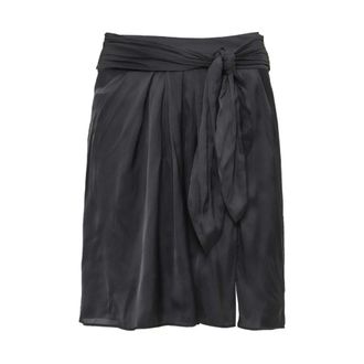 Zadig&Voltaire Rokken, Dames, Zwart, M, Satijn, Joji Satin Skirt