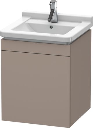 Duravit Duravit L-cube Mueble De Pared, 1 Puerta, Con Bisagra A La Derecha, 460mm, Para Starck 3 030348, Color: Decoraci&oacute;n Basalto Mate - Lc6168r4343