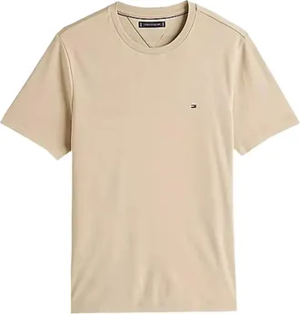 Tommy Hilfiger T-shirt in cotone con logo - Toni neutri