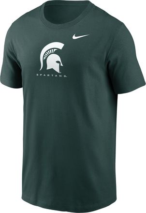 Nike Michigan State Courtside Nike Mens Dri-FIT College T-Shirt in Green | 02ET3EYMST-L7G