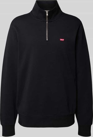 Levi's Sweatshirt mit Label-Detail in Black, Größe L