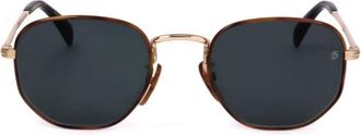 David Beckham Db 1040/S Geometric Metal Frame Sunglasses