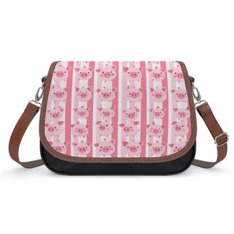 Generic Cute Pigs Crossbody Bags for Women Shoulder Messenger Bag Purse Handbags