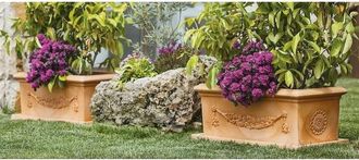 Monacis Jardineras de polímero Monacis Festone Impruneta cm. 100 (100X47X38h)