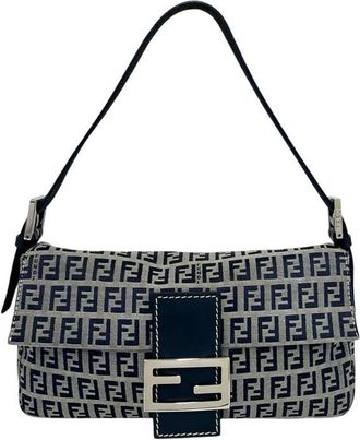 Fendi Pre-owned Fendi Zucchino Canvas Baguette Ladies 65NQFA0NG4B5D52K