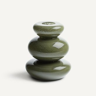 AM.PM Handgeblazen glazen vaas H20 cm, Fysa