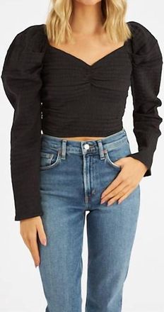 Cleobella Judith Top In Black